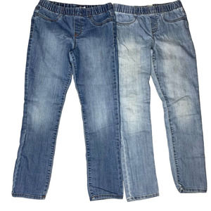 Girl’s Osh Kosh Jean Lot Size 10 / 10a Denim Jeggings